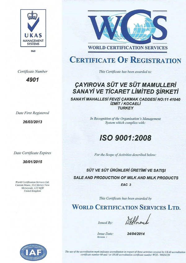 Çayırova Süt ve Süt Ürünleri